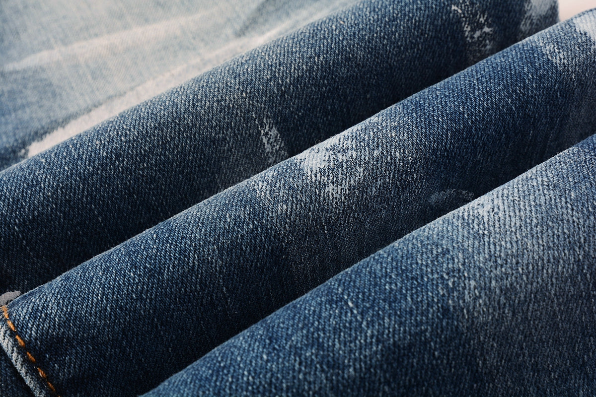 Purple Designer Jeans