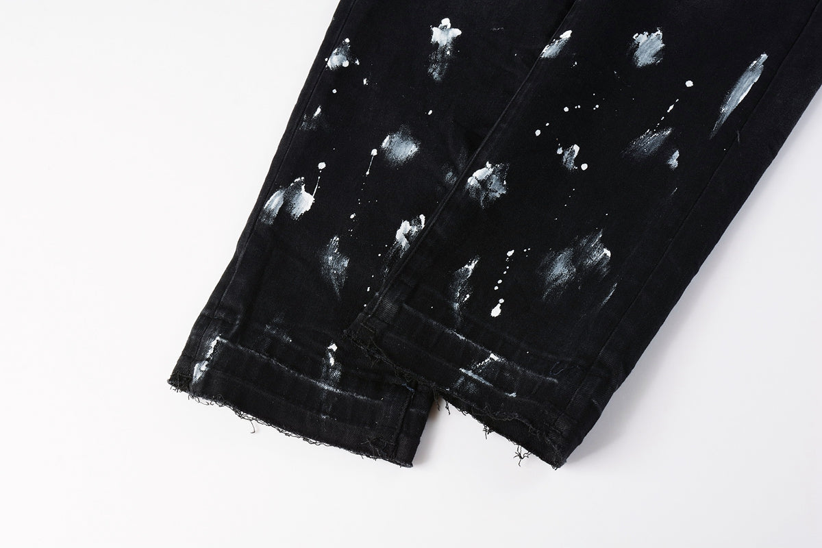 Purple Jeans Pants