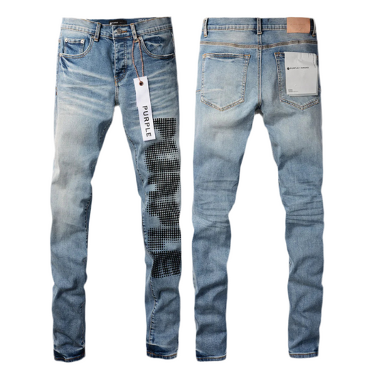 Purple High Waist Jeans - REPCONNECTAU
