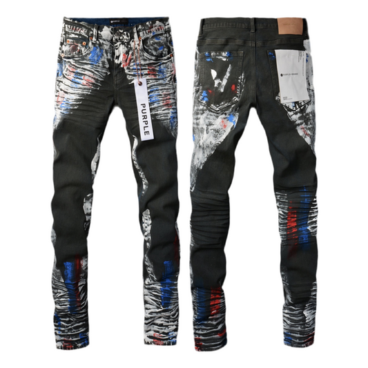 Purple Designer Jeans - REPCONNECTAU