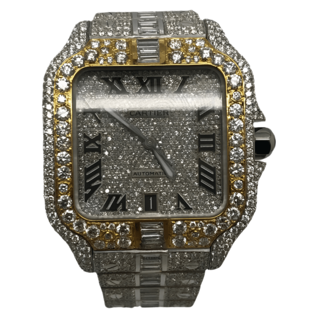 Gold ice watch - REPCONNECTAU