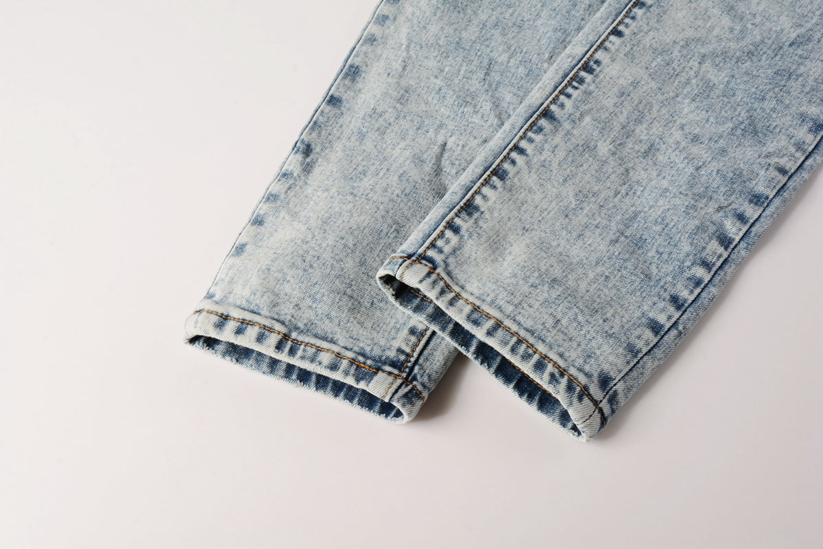 Trendy Purple Jeans